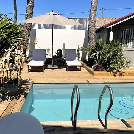 'le Refuge' Piscine Chauffee 300 M فيلة لا ترانش سور مير